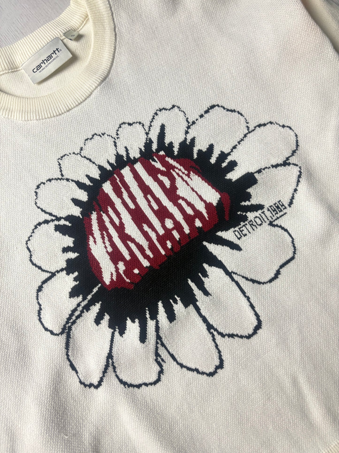 Carhartt Sweater - Wit - Small
