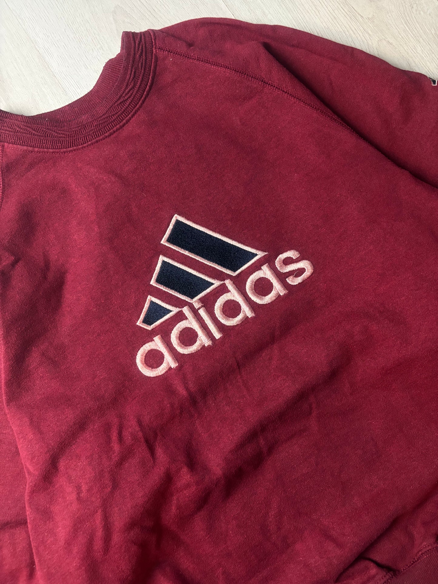Adidas Sweater - Rood - Medium