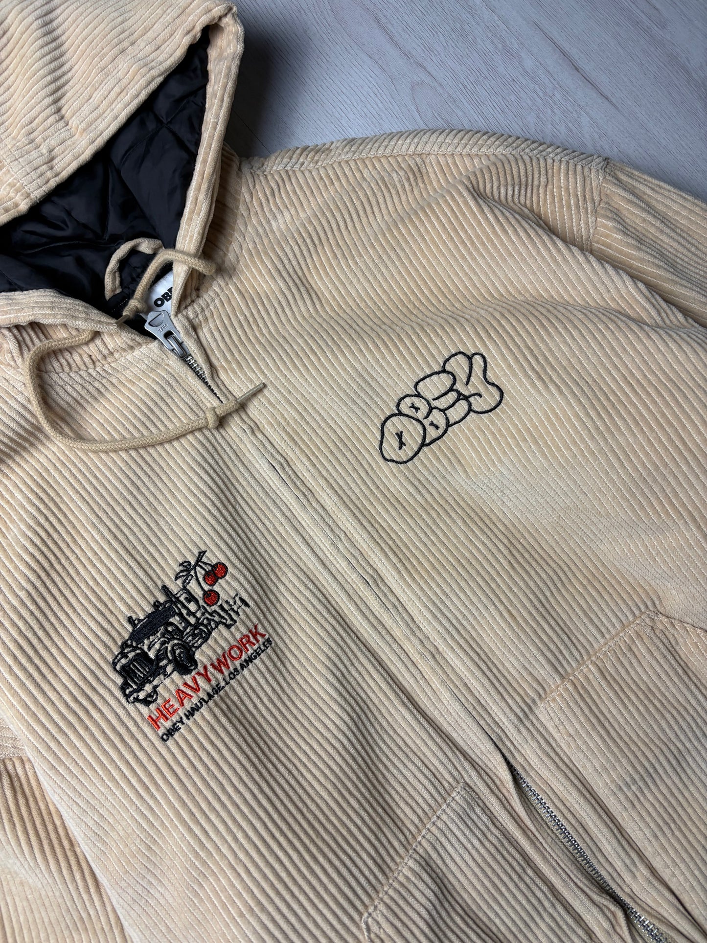 Obey Jacket - Beige - Medium