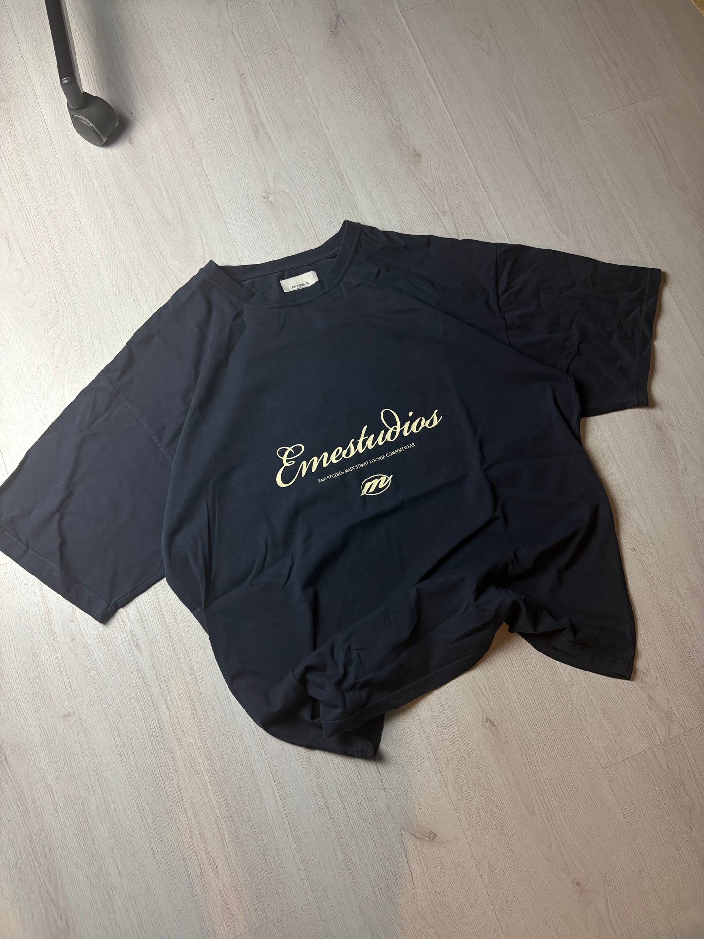 Eme Studios T-Shirt - Navy - Extra Large