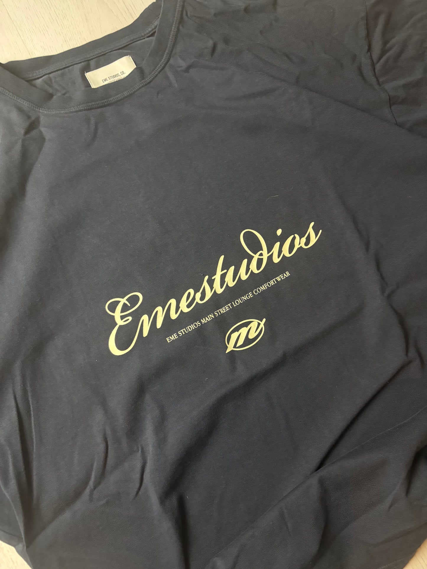Eme Studios T-Shirt - Navy - Extra Large
