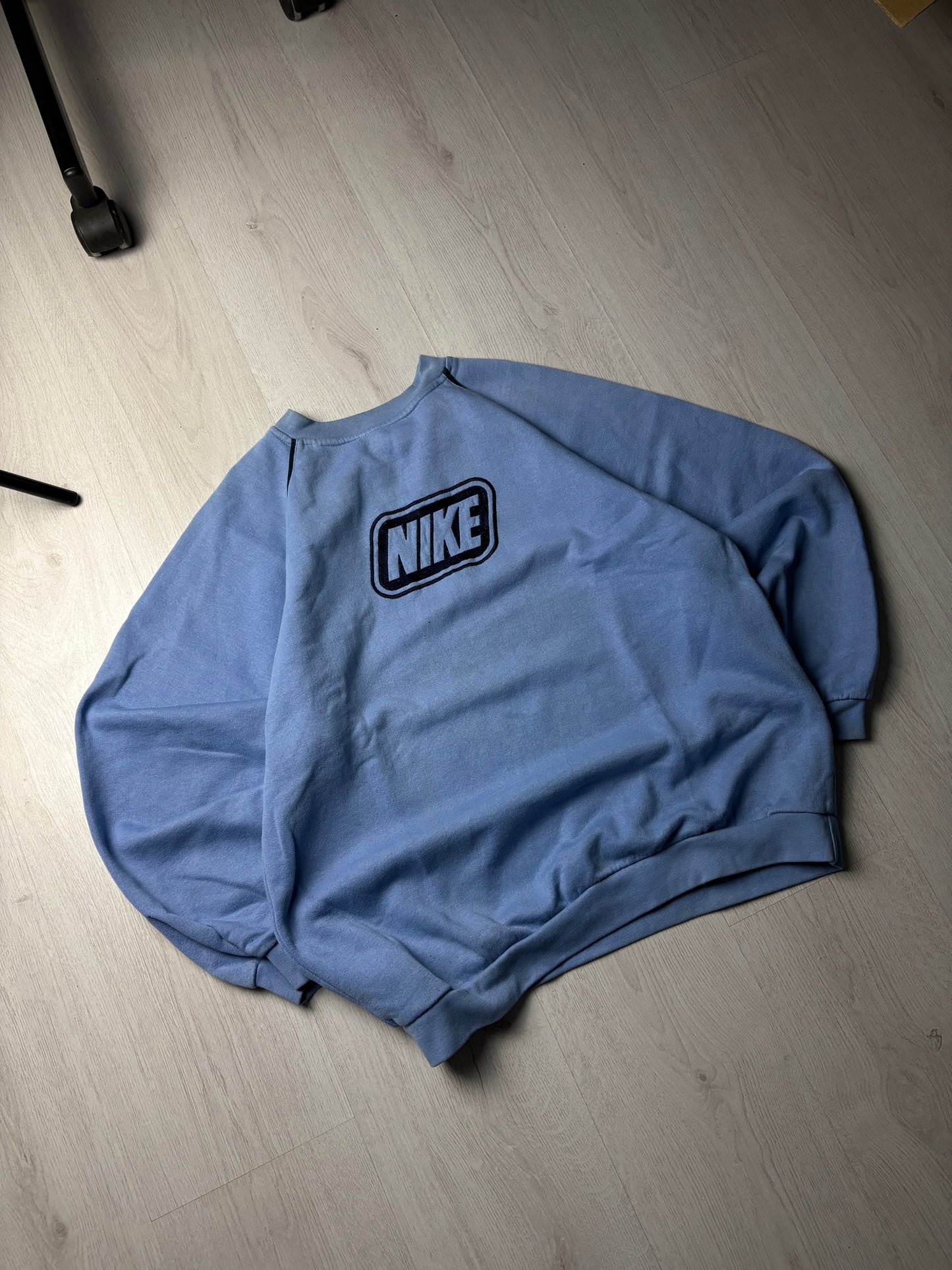 Vintage Nike Sweater - Blauw - Medium