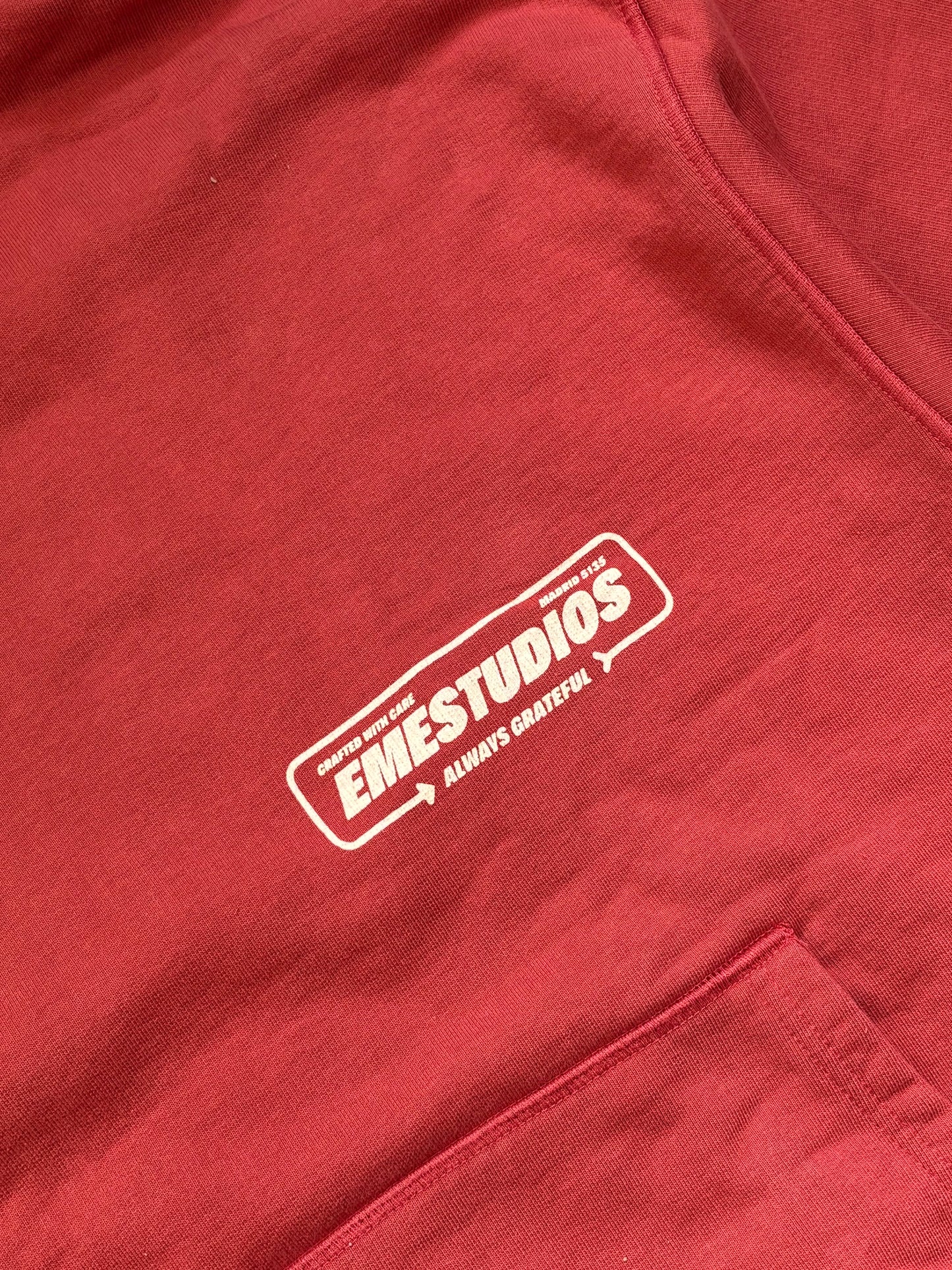 Eme Hoodie - Rood - Large