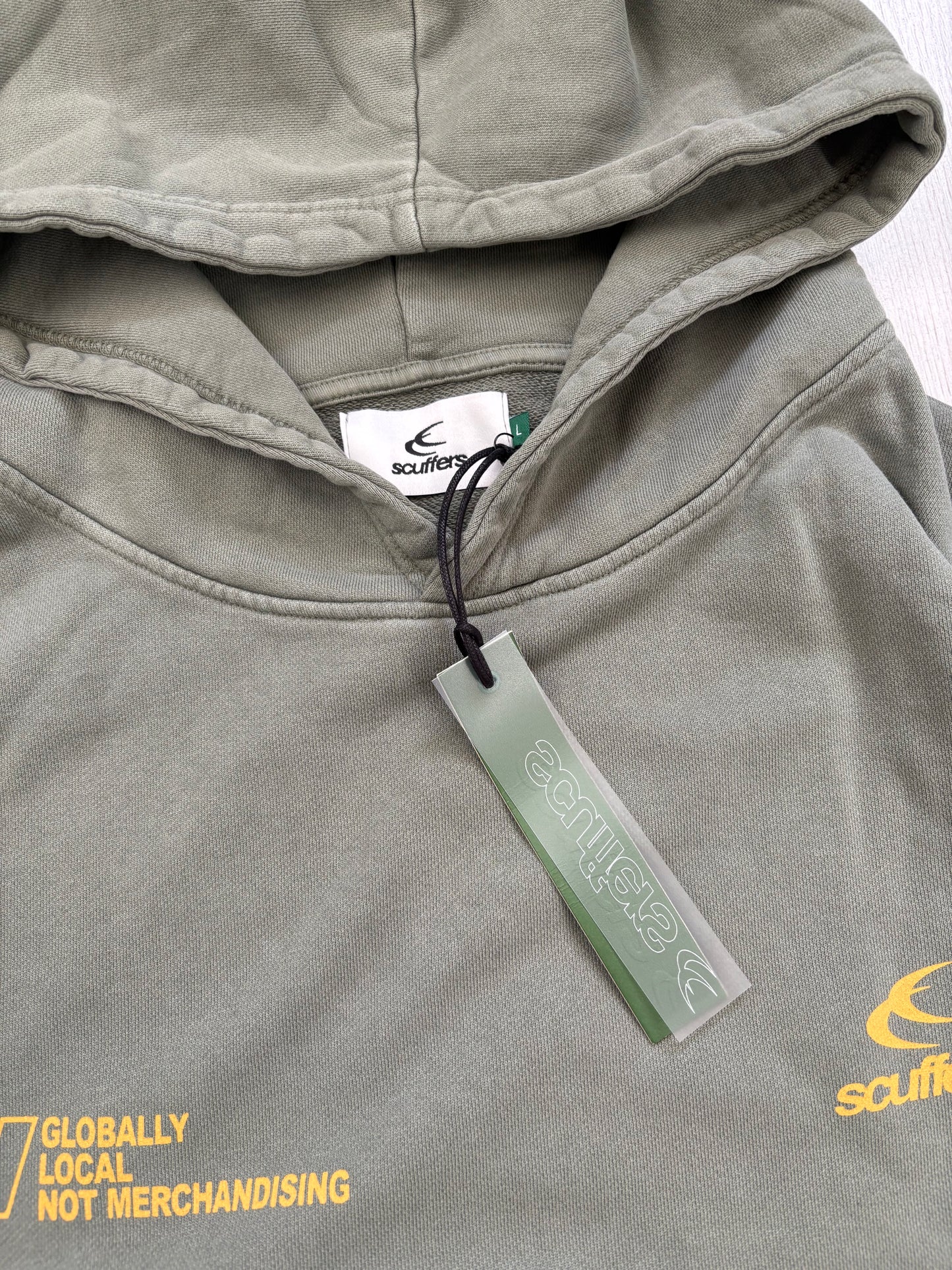 Scuffers Hoodie - Groen - Large