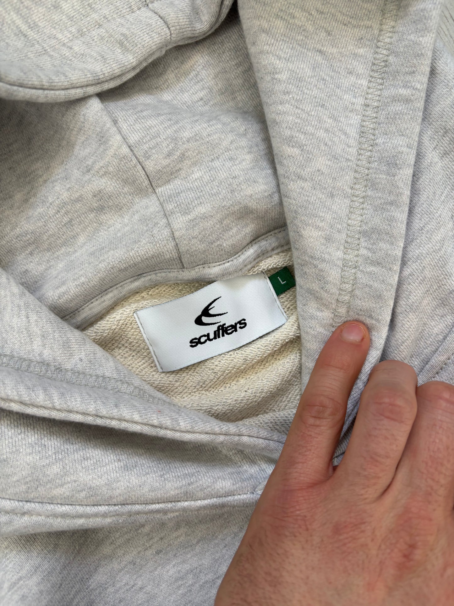 Scuffers Hoodie - Grijs - Large