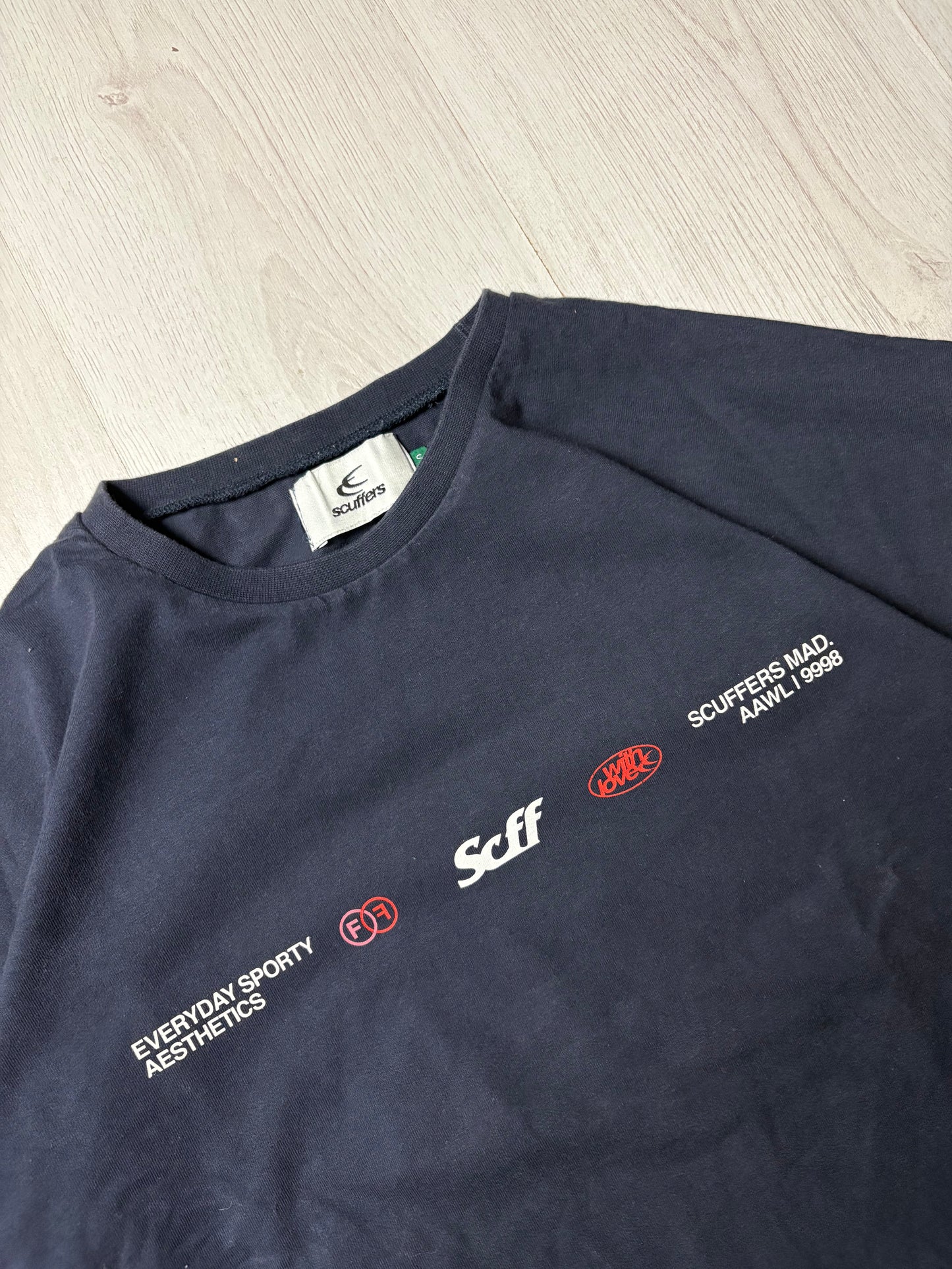 Scuffers Longsleeve - Blauw.- Small