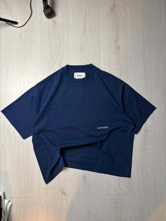Suspicious Antwerp T-Shirt - Blauw - Large