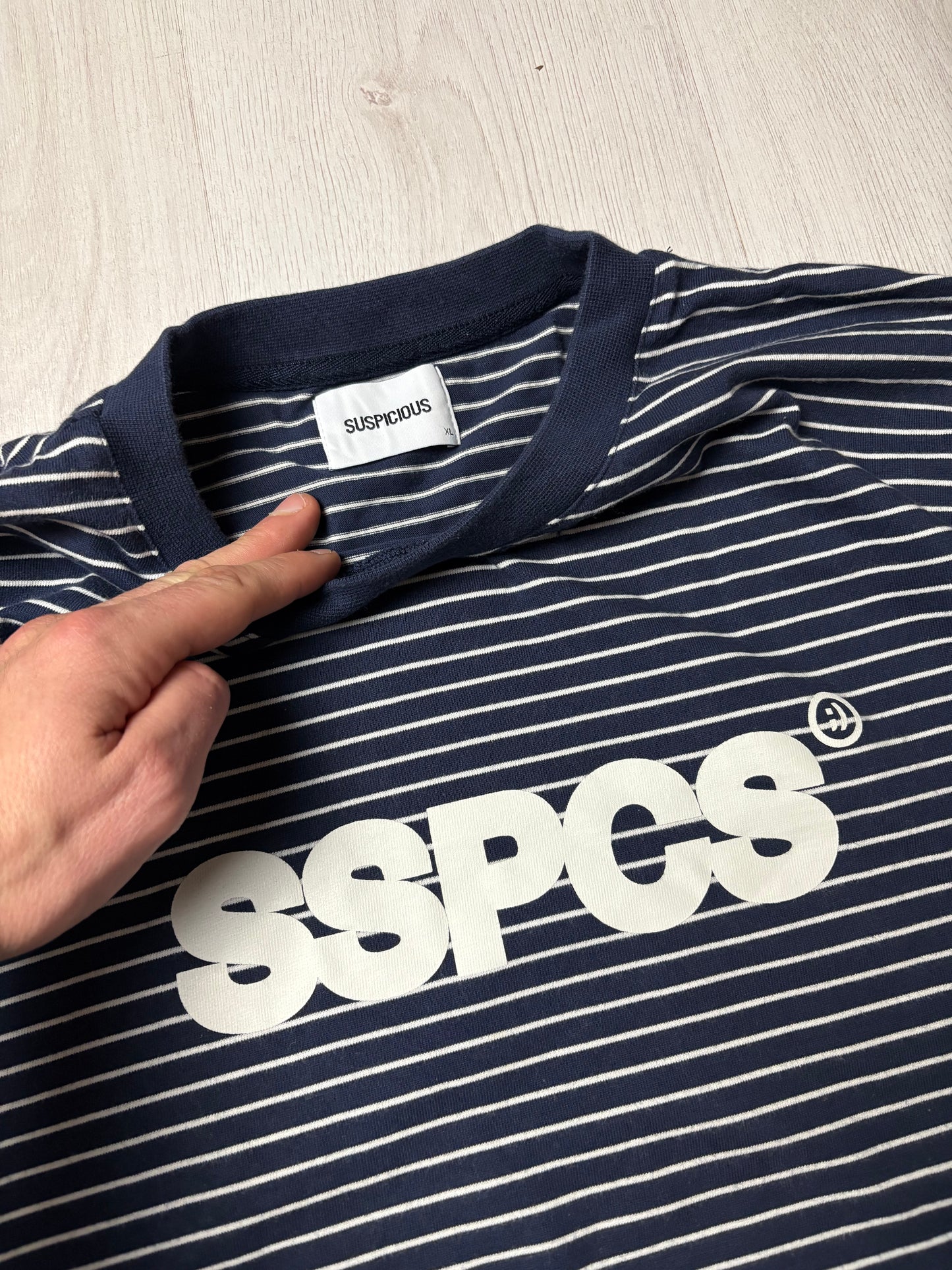 Suspicious Antwerp Longsleeve - Blauw - Extra Large