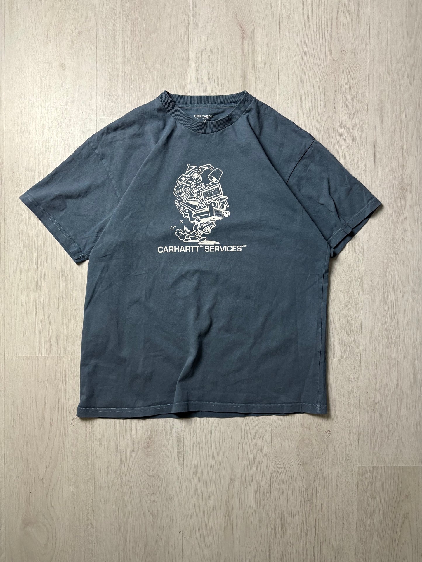 Carhartt T-shirt – Lichtblauw – Medium